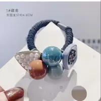 皮套头绳女网红皮筋ins超仙扎头森女系韩版发饰成年简约气质优雅|藏青色绳子