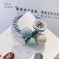 皮套头绳女网红皮筋ins超仙扎头森女系韩版发饰成年简约气质优雅|蓝色绳子