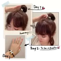 h贝壳笑脸皮筋头绳!有点好看韩国女生扎头发圈简约网红马尾|H