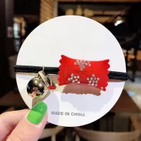 发绳头饰ins网红橡皮筋女扎头发饰品精致头绳女发圈简约皮套|18#方块糖发圈