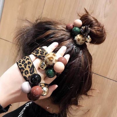 韩版网红头绳橡皮筋扎头发绳皮套发饰丸子头饰简约时尚发圈女成人|原版五球[2条装]