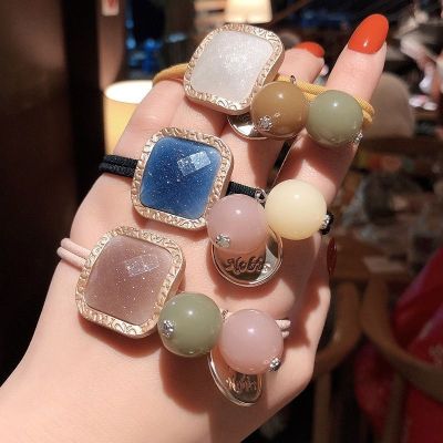 韩版网红头绳橡皮筋扎头发绳皮套发饰丸子头饰简约时尚发圈女成人|星星点缀【3条装】