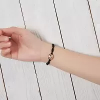 情侣皮筋一对ins头绳手链两用送给男朋友的小皮套已有小祖宗发饰|熊猫一根[送礼盒]