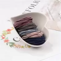 细皮筋发绳 特小号粗发圈加宽儿童女可爱扎头发饰细婴儿ins小清新|大圈5个彩色各20根大圈直径5cm