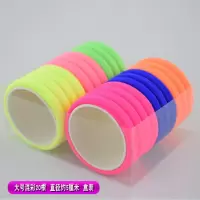 发圈女少女可爱 简约毛巾圈发绳扎头发皮筋头绳头饰不伤发橡皮筋|大号20根混彩盒装