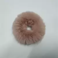 毛毛绒发圈萌系软妹萝莉头绳皮筋发饰双马尾可爱少女心日系糖果色|毛发圈韩粉色(3个)