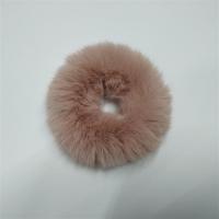 毛毛绒发圈萌系软妹萝莉头绳皮筋发饰双马尾可爱少女心日系糖果色|毛发圈韩粉色(1个)