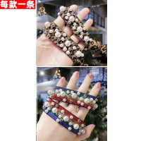 皮筋女扎头半豹纹头绳韩版 简约了原发饰品精致欧美发绳网红|豹纹+彩虹[2条装]