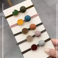 手链两用发圈韩版简约扎头发皮筋高弹力头饰网红少女头绳韩国发绳|雾面贝克5件套