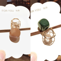 手链两用发圈韩版简约扎头发皮筋高弹力头饰网红少女头绳韩国发绳|2根装(卡其+墨绿)