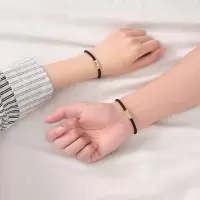 小皮套男朋友可爱 情侣皮筋一对已有小祖宗ins头绳异地恋定情信物|情侣一对[89不离10]黑字礼盒装