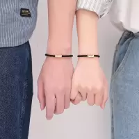 小皮套男朋友可爱 情侣皮筋一对已有小祖宗ins头绳异地恋定情信物|情侣一对[89不离10]红字礼盒装
