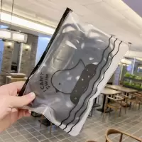 网红高弹力发圈发饰无接缝头绳韩国发绳橡皮筋黑色头饰扎头发皮筋|2#全黑大号40个