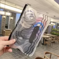 网红高弹力发圈发饰无接缝头绳韩国发绳橡皮筋黑色头饰扎头发皮筋|3#大号混彩40个
