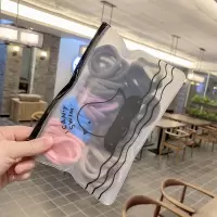 网红高弹力发圈发饰无接缝头绳韩国发绳橡皮筋黑色头饰扎头发皮筋|5#小号混彩60个