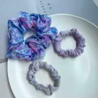 气质组合网红发绳韩版少女头饰大肠发圈橡皮筋简约韩国森系头绳|人鱼海洋