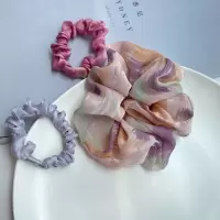 气质组合网红发绳韩版少女头饰大肠发圈橡皮筋简约韩国森系头绳|梦想家