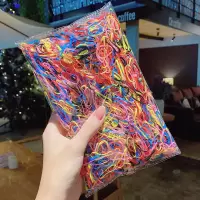 装韩版一次性皮筋发绳发圈|彩色