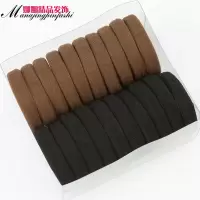 无接缝橡皮筋头饰发圈发绳头绳韩国高弹力扎头发皮筋发饰|T157#大号混彩20根(大号)袋装