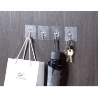 硅胶花洒吸盘套喷头免钉底座支架固定器魔术架吸墙强力拖把夹挂钩|粘钩10个装