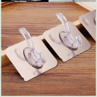 强力粘钩挂钩衣沟吸力承重家用大粘贴钩子粘胶沾勾墙壁挂墙面贴钩|10个装(金拉丝衣帽钩)