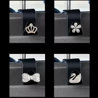 汽车挂钩椅背多功能车载挂钩可爱卡通天鹅车用靠背车座椅置物挂勾|搭配一对(备注)