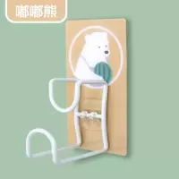 浴室免打孔脸盆挂钩卫生间脸盆收纳架子家用壁挂式盆架无痕挂钩br|嘟嘟熊