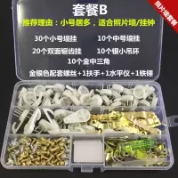 无痕钉挂钩免打孔墙壁挂画墙钉照片墙挂婚纱照大相框强力隐形钉子|套餐B(送五金挂钩+铁锤)