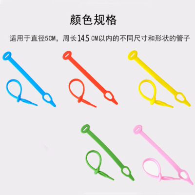 加长晾衣杆防风晒衣钩塑料挂钩防风衣架锁晒衣架固定防滑锁扣卡扣|混色20条