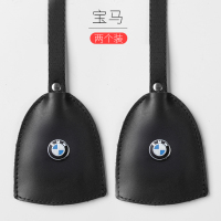 汽车挂钩真皮后座椅背挂勾隐形式车内装饰用品大全黑科技车载挂钩|宝马★真皮挂钩-2个装[五金车标款]
