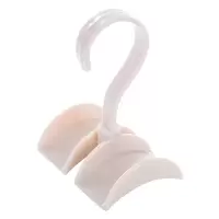 创意家居可旋转s挂钩简约度旋转杂物挂架衣服架四爪挂钩晾晒鞋|包包挂钩北欧米
