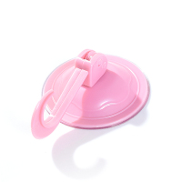 卫生间强力真空吸盘挂钩厨房门口吸壁式玻璃壁挂免打孔承重粘钩|素粉-10个