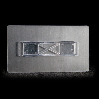 4片魔力无痕卡扣挂钩粘钩免打孔胶条纸巾盒置物架配件粘贴片背胶|条形置贴A款4片