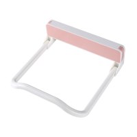 免打孔折叠脸盆架卫生间盆子收纳架浴室壁挂脸盆挂钩挂盆钩省空间|粉色折叠盆架