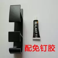 脸盆挂钩洗澡盆置物架婴儿浴盆收纳免打孔壁挂卫生间浴室挂盆架子|免打孔-炫酷黑(配免钉胶)