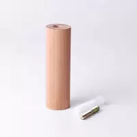 实木挂钩原木衣帽钩墙面装饰挂衣钩木质卧室墙壁挂勾房间挂衣架|榉木10厘米长直细挂钩送螺丝和胶双配件