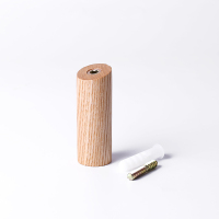 实木挂钩原木衣帽钩墙面装饰挂衣钩木质卧室墙壁挂勾房间挂衣架|水曲柳8厘米中斜细挂钩送螺丝和胶双配件