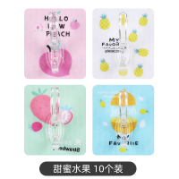 挂钩门后吸盘衣勾子强力粘胶壁挂墙壁承重无痕贴免打孔粘钩衣帽钩|甜蜜水果10个装