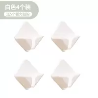 插头挂钩免打孔电源线收纳粘钩插头支架壁挂粘贴式强力插头固定器|插头挂钩白色4个(送5个挂钩)