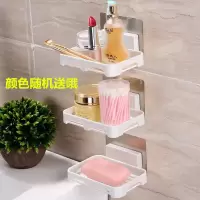 强力免打孔粘胶挂钩粘贴粘钩厨房无痕墙壁吸盘浴室创意强承重壁挂|以上满两套送壁挂肥皂盒一只