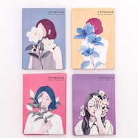 面部吸油纸男女士脸部清洁收缩毛孔去油纸巾家用便携蓝膜控油面纸|花之女孩款 5盒[250片]