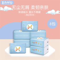 面巾纸卫生纸巾抽纸整箱家庭装柔软轻便餐巾纸216张|体验装[3层216张]8包整提 压花
