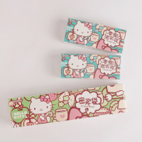 hellokitty密封袋可爱食品袋加厚自封袋保鲜透明收纳袋密实袋|小小大组合共52只 1