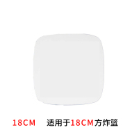 飞利浦九阳苏泊尔山本空气炸锅专用垫纸防粘烘焙油纸不沾家用方形|方形边长18厘米100张(无孔)