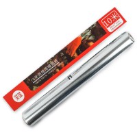 硅油纸 烘焙家用蛋糕卷曲奇饼干烤肉纸吸油纸耐高温烤箱用|[10米]烧烤烘焙锡纸30cm*10m(新老版包装混发)