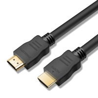 /swv7117hdmi线2.0版4k高清线3d数据电脑机顶盒ps4连接电视投影仪加长延长音视频台式主机|黑色 10米