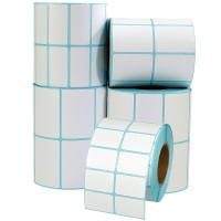 昕维三防热敏不干胶纸50*3035402520双排55607080条码打印机空白|25*15*3000张双排[2卷]