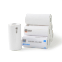 便携式电子面单热敏快递打印纸空白中通申通百世韵达一三联76*130|[10卷]中通一联50张/卷76*130