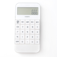 创意简约考试计算器迷你便携学习计算器办公财务10位多功能计算器|白色