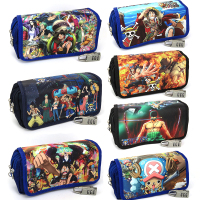 文具盒男学生创意航海王简约大容量海贼王笔袋艾斯密码锁铅笔盒